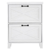 Corner Office Charon 2 Drawer Lateral Filing Cabinet