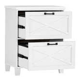 Corner Office Charon 2 Drawer Lateral Filing Cabinet