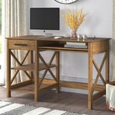 Corner Office Emmett 2 Shelf Desk