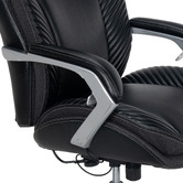 Corner Office Quentin Faux Leather Executive Chair