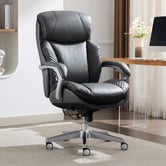 Corner Office Quentin Faux Leather Executive Chair