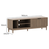 Corner Office Chaplin 2 Door TV Cabinet