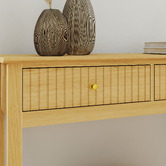 Corner Office Lana 2 Drawer Console Table