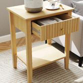 Corner Office Lana 1 Drawer Side Table
