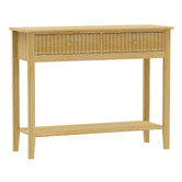 Corner Office Lana 2 Drawer Console Table