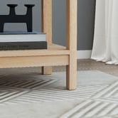 Corner Office Mikolaj 1 Drawer Bedside Table