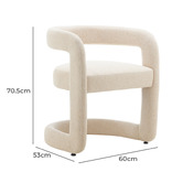 Corner Office Beige Christina Dining Chairs