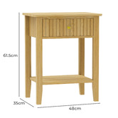 Corner Office Lana 1 Drawer Side Table