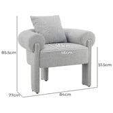 Corner Office Audrey Accent Chair