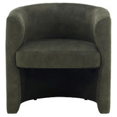 Corner Office Leilani Velvet Armchair