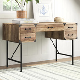 Corner Office Sawyer 5 Drawer Writing Desk