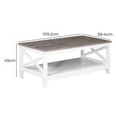 Corner Office Vance Coffee Table