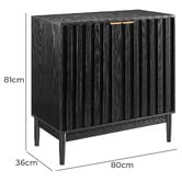 Corner Office Ansel 2 Door Cabinet