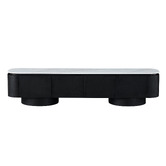 Corner Office Roan Marble Lowline TV Unit