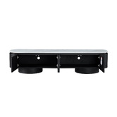 Corner Office Roan Marble Lowline TV Unit