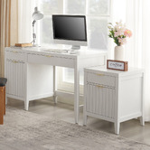 Corner Office Rylee 2 Drawer Writing Desk