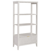 Corner Office Rylee Bookcase with Drawer