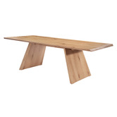 Corner Office Alder Dining Table