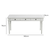 Corner Office Georgie Writing Desk