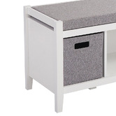 Corner Office Ainsley Shoe Storage Bench