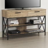 Corner Office Xyler 2 Drawer Console Table