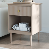 Corner Office Duke 1 Drawer Bedside Table