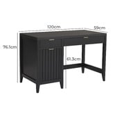 Corner Office Rylee 2 Drawer Writing Desk