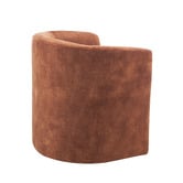 Corner Office Leilani Velvet Armchair