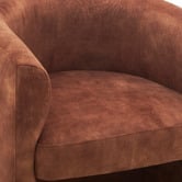 Corner Office Leilani Velvet Armchair