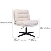 Corner Office Bella Swivel Home Office Chair