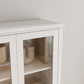 Corner Office Darius 2 Door Display Cabinet