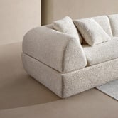 Corner Office Sarah 4 Seater Boucle Sofa
