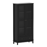 Corner Office Darius 2 Door Display Cabinet