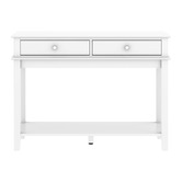 Corner Office Darius 2 Drawer Console Table