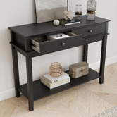 Corner Office Darius 2 Drawer Console Table