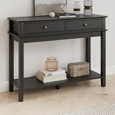 Corner Office Darius 2 Drawer Console Table