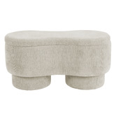 Corner Office Hayward Upholstered Storage Ottoman Bench