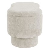 Corner Office Hayward Upholstered Storage Ottoman Bench