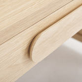 Corner Office Isla 2 Drawer Writing Desk
