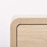 Corner Office Isla 2 Drawer Writing Desk