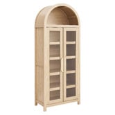 Corner Office Isla 2 Door Display Cabinet