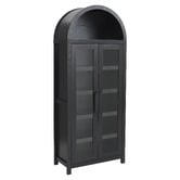 Corner Office Isla 2 Door Display Cabinet
