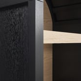Corner Office Isla 2 Door Display Cabinet