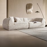 Corner Office Sarah 4 Seater Boucle Sofa