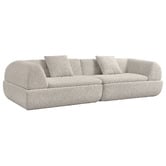 Corner Office Sarah 4 Seater Boucle Compressed Sofa
