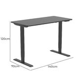Corner Office Colton Electric Sit &amp; Stand Desk