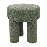 Corner Office Robin Boucle Accent Stool