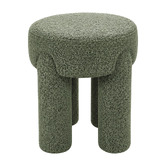 Corner Office Robin Boucle Accent Stool