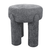 Corner Office Robin Boucle Accent Stool