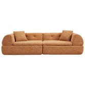 Corner Office Sarah 4 Seater Boucle Compressed Sofa